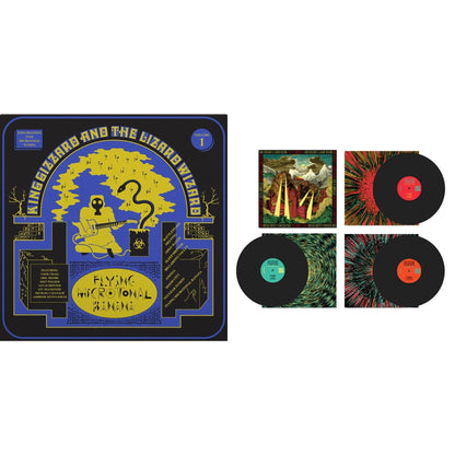 Live In Adelaide '19 (Fuzz Club Official Bootleg) & Flying Microtonal Banana (Randomly Colored Recycled LP Vinyl)