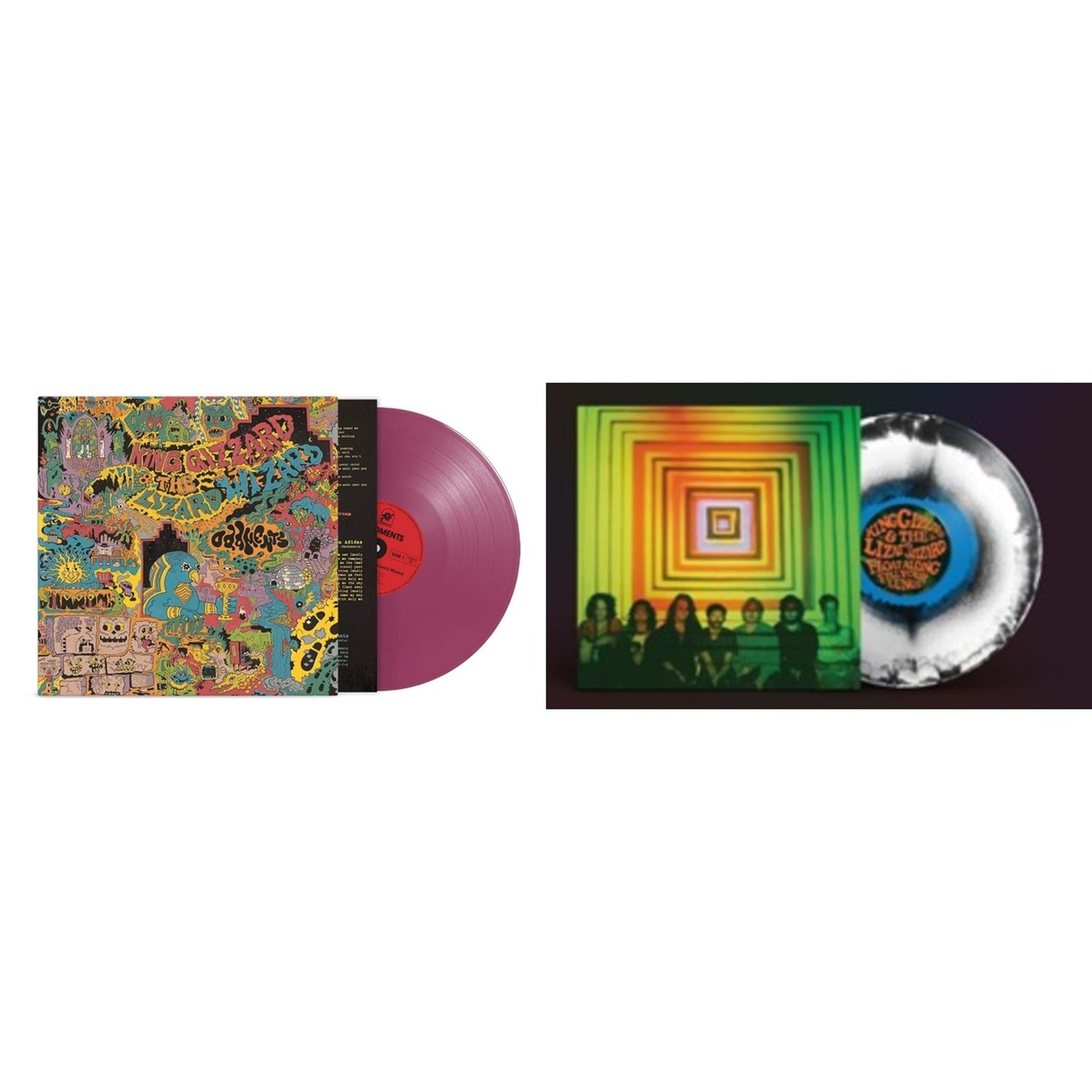 Oddments (Plum LP Vinyl) & Float Along - Fill Your Lungs (Venusian Sky Color LP Vinyl)