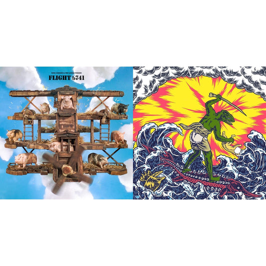 Flight B741 (Recycled Black LP Vinyl) & Teenage Gizzard (Eco Green LP Vinyl)