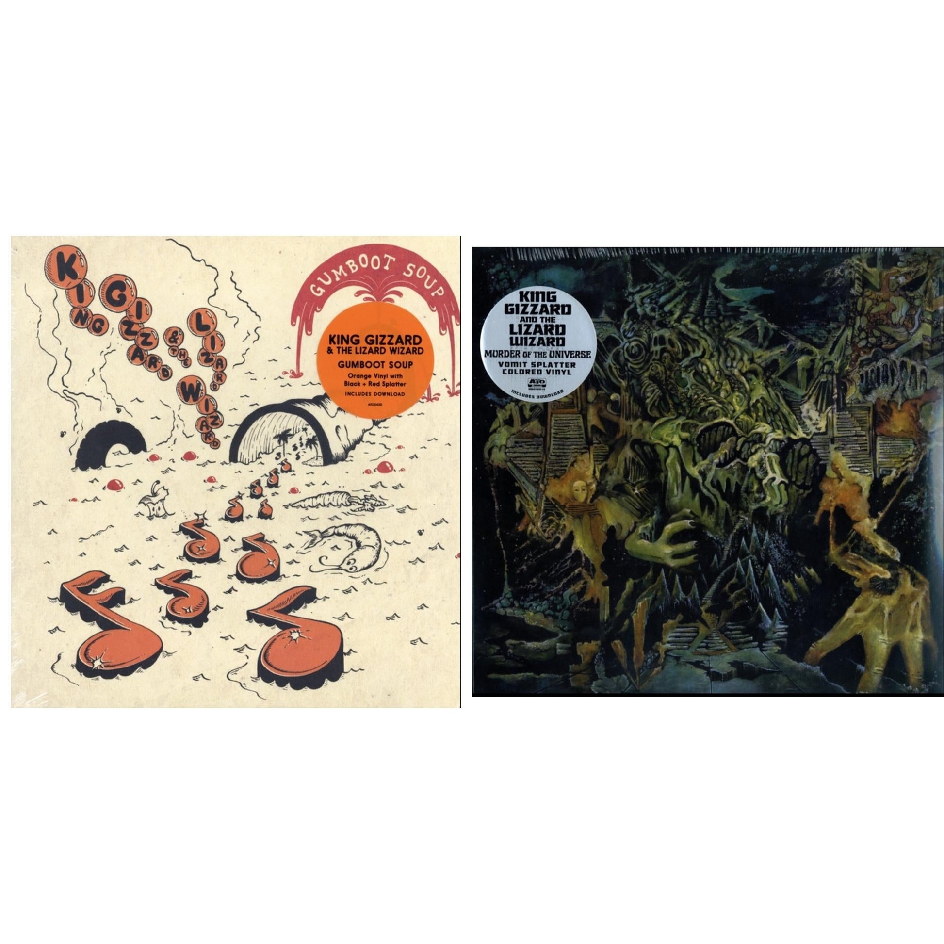 This is a 2 LP Vinyl SKU bundle.
1.This LP Vinyl is brand new.