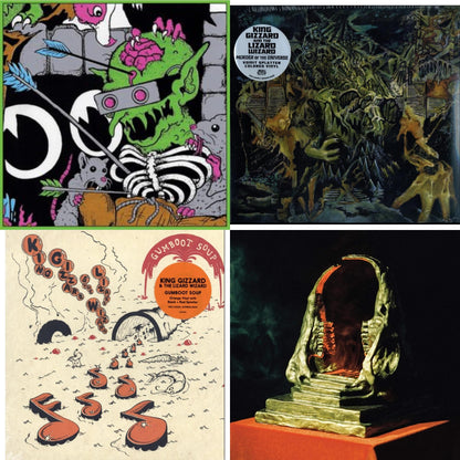 This is a 4 LP Vinyl SKU bundle.
1.This LP Vinyl is brand new.Format: LP VinylMusic Style: Stoner RockThis item's title is: Live In Brussels '19 (140G/3LP)Artist: King Gizzard & The Lizard WizardLabel: DRASTIC PLASTICBarcode: 856684006032Release Date: 9/3/2021
2.