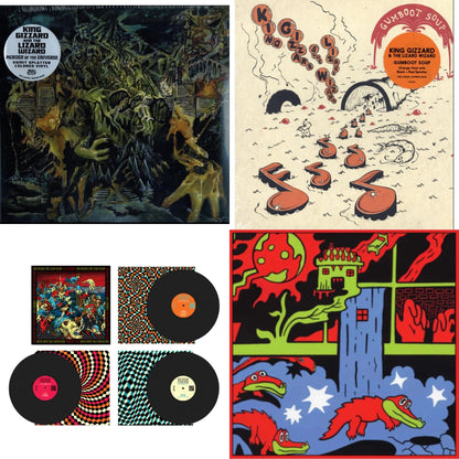 This is a 4 LP Vinyl SKU bundle.
1.This LP Vinyl is brand new.Format: LP VinylThis item's title is: Live In Brussels '19 (Fuzz Club Official Bootleg)Artist: King Gizzard & The Lizard WizardLabel: FUZZ CLUBBarcode: 5060467887106Release Date: 1/10/2025
2.This LP Vinyl is brand new.