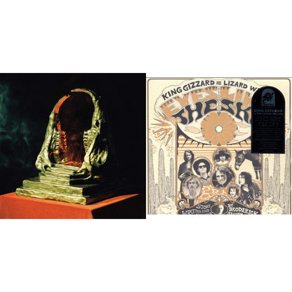 This is a 2 LP Vinyl SKU bundle.
1.This LP Vinyl is brand new.Format: LP VinylThis item's title is: Eyes Likes The Sky (Peach LP Vinyl)Artist: King Gizzard & The Lizard WizardLabel: ATO RECORDSBarcode: 880882339418Release Date: 11/2/2018
2.This LP Vinyl is brand new.