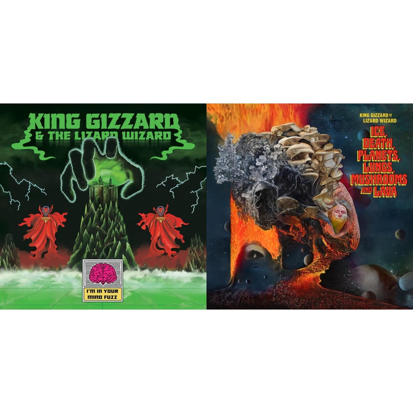 I'm In Your Mind Fuzz & Ice, Death, Planets, Lungs, Mushrooms & Lava (2LP/Recycled Black Wax Vinyl)