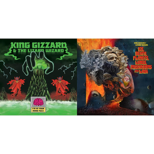 I'm In Your Mind Fuzz & Ice, Death, Planets, Lungs, Mushrooms & Lava (2LP/Recycled Black Wax Vinyl)