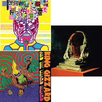Teenage Gizzard (Fuzz Club Official Bootleg) (Deluxe Edition) & Willoughby's Beach (Tangerine LP Vinyl) & Infest The Rats' Nest (Red/Black LP Vinyl)