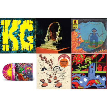This is a 6 LP Vinyl SKU bundle.
1.This LP Vinyl is brand new.Format: LP VinylMusic Style: Psychedelic RockThis item's title is: K.G. (X)Artist: King Gizzard & The Lizard WizardLabel: KGLWBarcode: 9332727110535Release Date: 12/11/2020
2.This LP Vinyl is brand new.
