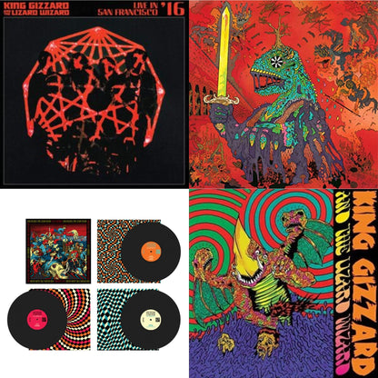 This is a 4 LP Vinyl SKU bundle.
1.This LP Vinyl is brand new.Format: LP VinylThis item's title is: Live In Brussels '19 (Fuzz Club Official Bootleg)Artist: King Gizzard & The Lizard WizardBarcode: 5060467887106Release Date: 1/10/2025
2.This LP Vinyl is brand new.