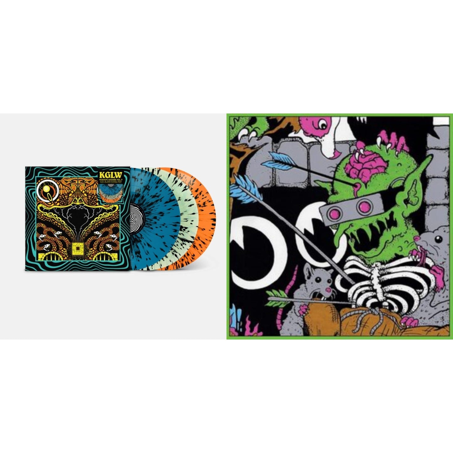 Acoustic Gizzard Vol. Ii - Live In San Diego '24 (Triple Gatefold/Splatter Vinyl/3LP) & Live In Brussels '19 (140G/3LP)