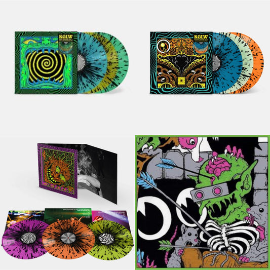 Rave Gizzard - Live In San Francisco '24 (3LP/Splatter Vinyl) & Acoustic Gizzard Vol. Ii - Live In San Diego '24 (Triple Gatefold/Splatter Vinyl/3LP) & King Gizzard - Live In Miami '24 (Splatter Vinyl/3LP) & Live In Brussels '19 (140G/3LP)
