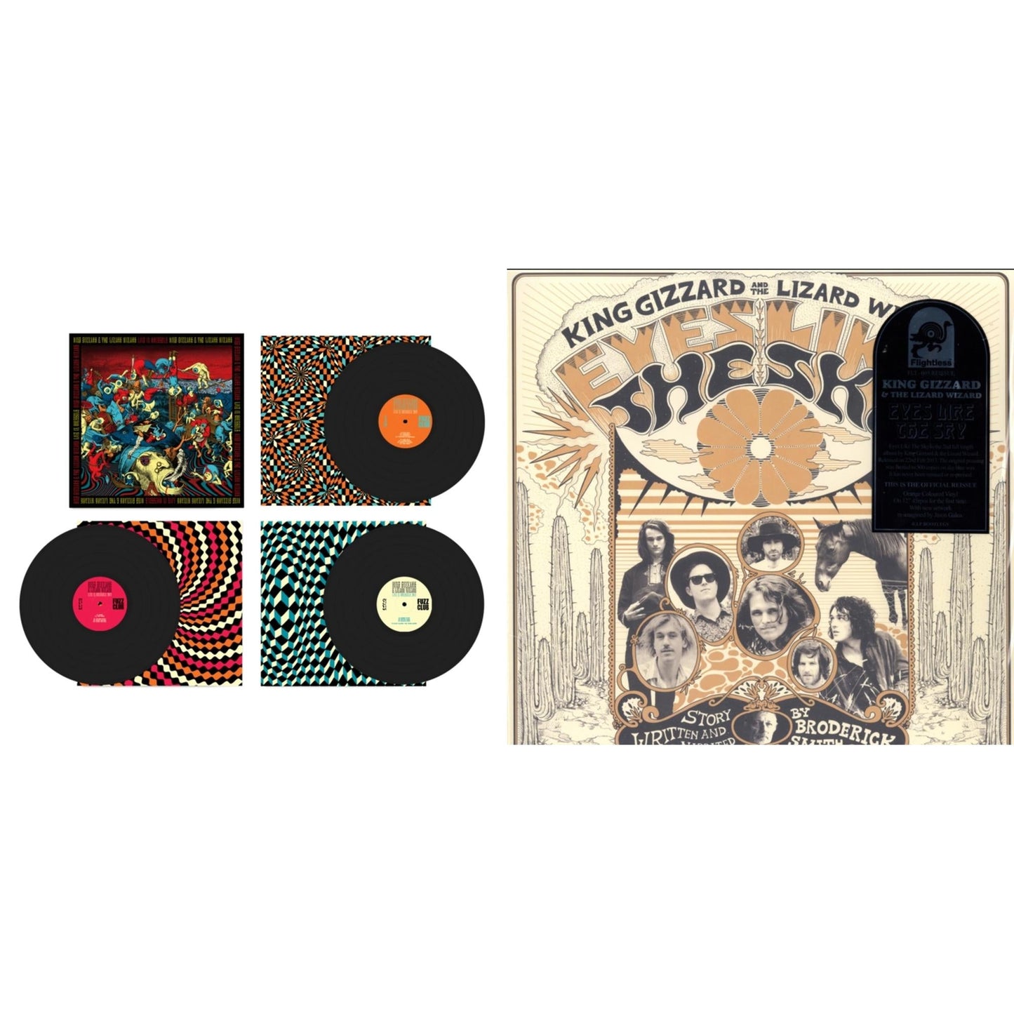 This is a 2 LP Vinyl SKU bundle.
1.This LP Vinyl is brand new.Format: LP VinylThis item's title is: Live In Brussels '19 (Fuzz Club Official Bootleg)Artist: King Gizzard & The Lizard WizardLabel: FUZZ CLUBBarcode: 5060467887106Release Date: 1/10/2025
2.This LP Vinyl is brand new.
