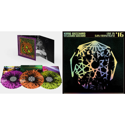 King Gizzard - Live In Miami '24 (Splatter Vinyl/3LP) & Live In San Francisco '16 (Deluxe/2LP/Fog/Sunburst Vinyl)