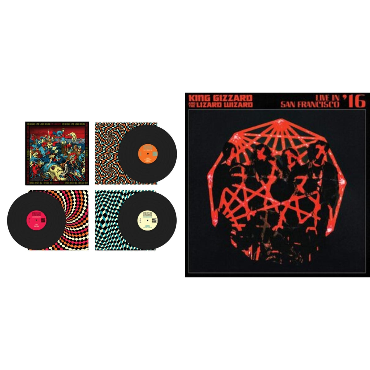 Live In Brussels '19 (Fuzz Club Official Bootleg) & Live In San Francisco '16 (Deluxe/2LP/Fog/Sunburst Vinyl)