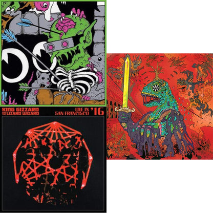 This is a 3 LP Vinyl SKU bundle.
1.This LP Vinyl is brand new.Format: LP VinylMusic Style: Stoner RockThis item's title is: Live In Brussels '19 (140G/3LP)Artist: King Gizzard & The Lizard WizardLabel: DRASTIC PLASTICBarcode: 856684006032Release Date: 9/3/2021
2.