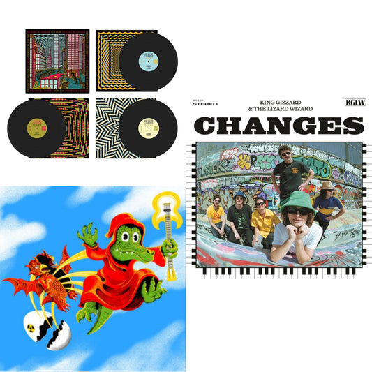 Live In Asheville '19 (Fuzz Club Official Bootleg) & Live In Melbourne '21 (Yellow Vinyl/2LP) (I) & Changes (Recycled Black Wax LP Vinyl)