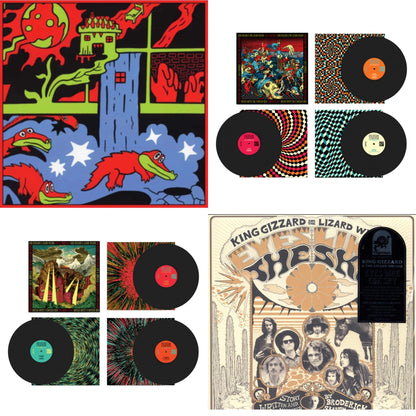 This is a 4 LP Vinyl SKU bundle.
1.This LP Vinyl is brand new.Format: LP VinylThis item's title is: Live In Brussels '19 (Fuzz Club Official Bootleg)Artist: King Gizzard & The Lizard WizardLabel: FUZZ CLUBBarcode: 5060467887106Release Date: 1/10/2025
2.This LP Vinyl is brand new.