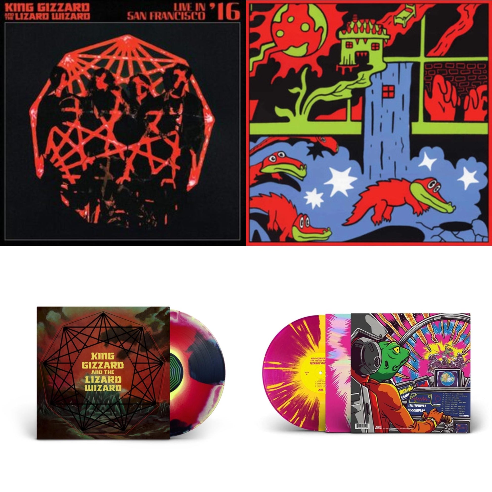 This is a 4 LP Vinyl SKU bundle.
1.This LP Vinyl is brand new.