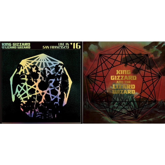 Live In San Francisco '16 (Deluxe/2LP/Fog/Sunburst Vinyl) & Nonagon Infinity (Alien Warp Drive Edition) (2LP/Coloured Vinyl)