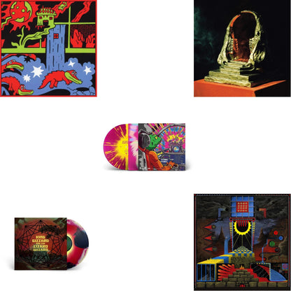 Live In Paris '19 (Fuzz Club Official Bootleg) & Polygondwanaland & Infest The Rats' Nest (Red/Black LP Vinyl) & Nonagon Infinity (Yellow/Red/Black LP Vinyl) & Teenage Gizzard (Magenta & Yellow Splatter LP Vinyl)
