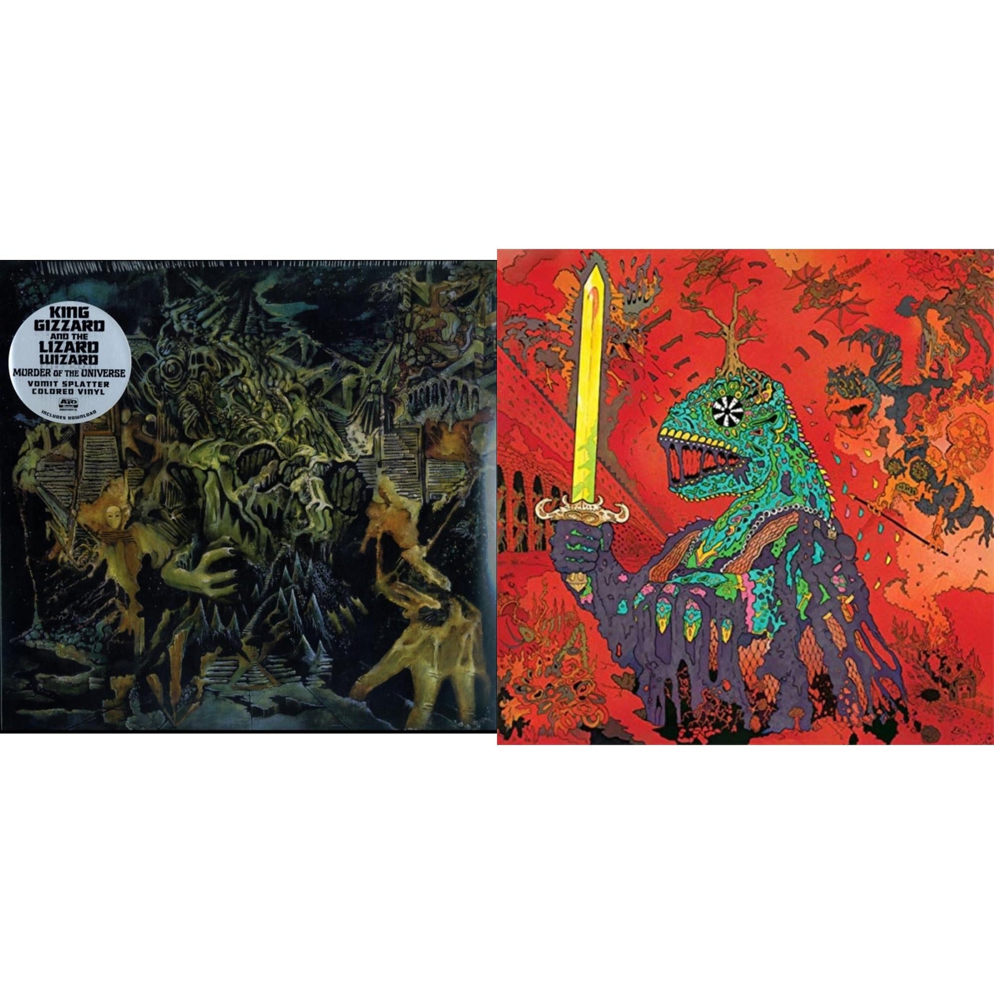 This is a 2 LP Vinyl SKU bundle.
1.This LP Vinyl is brand new.