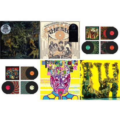 This is a 6 LP Vinyl SKU bundle.
1.This LP Vinyl is brand new.Format: LP VinylThis item's title is: Live In Brussels '19 (Fuzz Club Official Bootleg)Artist: King Gizzard & The Lizard WizardLabel: FUZZ CLUBBarcode: 5060467887106Release Date: 1/10/2025
2.This LP Vinyl is brand new.