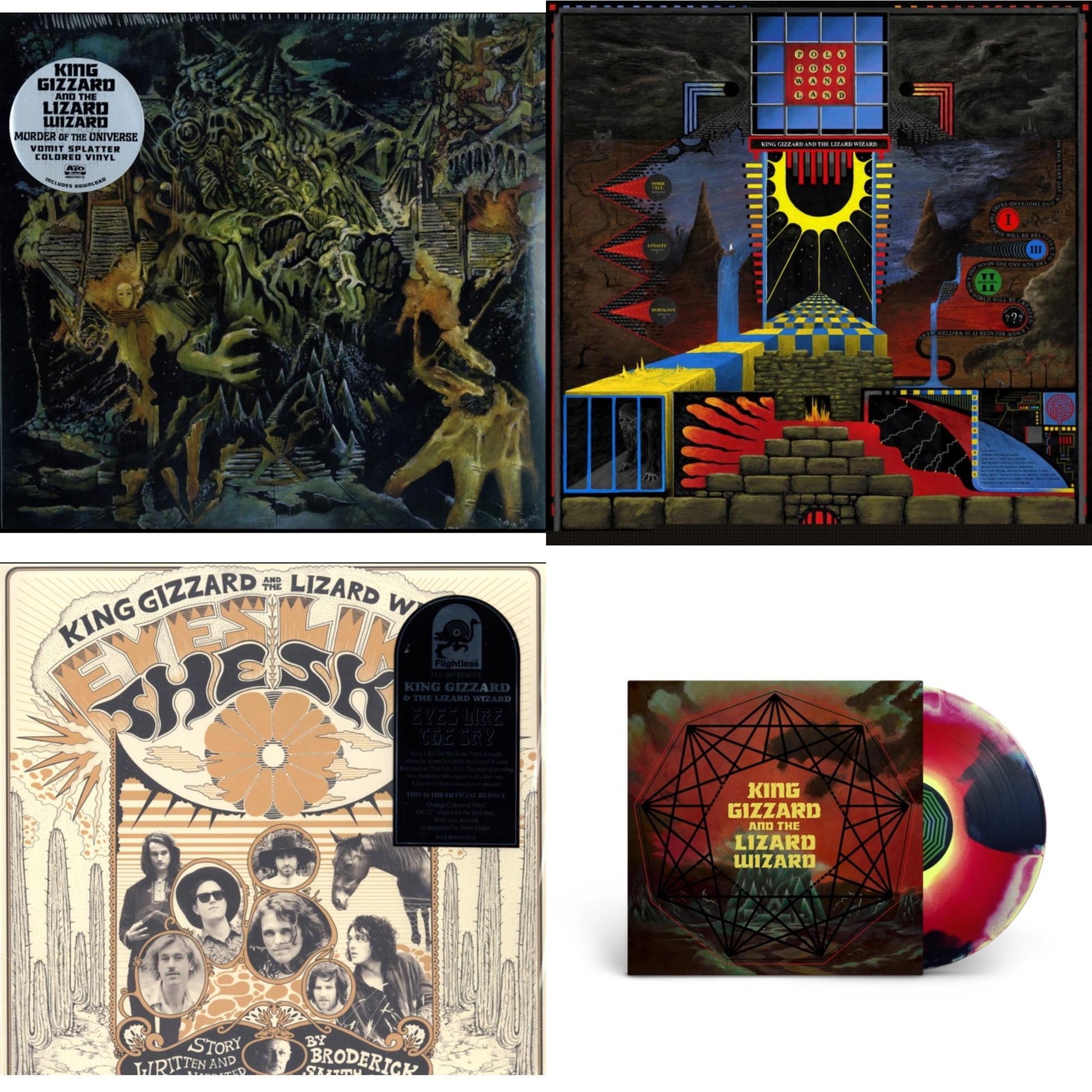 This is a 4 LP Vinyl SKU bundle.
1.This LP Vinyl is brand new.