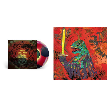 This is a 2 LP Vinyl SKU bundle.
1.This LP Vinyl is brand new.Format: LP VinylMusic Style: Psychedelic RockThis item's title is: 12 Bar Bruise (Sea Foam Green LP Vinyl)Artist: King Gizzard & The Lizard WizardLabel: ATO RECORDSBarcode: 880882339517Release Date: 11/2/2018
2.