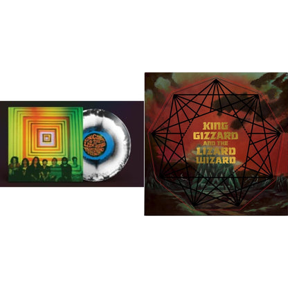 Float Along - Fill Your Lungs (Venusian Sky Color LP Vinyl) & Nonagon Infinity (Alien Warp Drive Edition) (2LP/Coloured Vinyl)