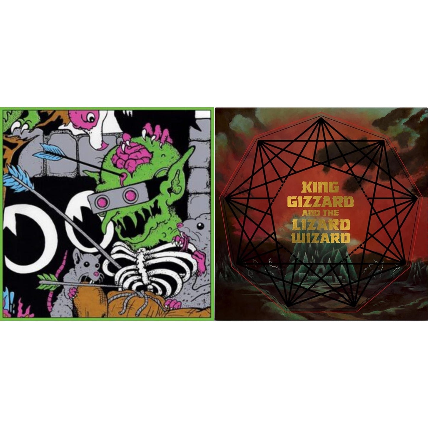 Live In Brussels '19 (140G/3LP) & Nonagon Infinity (Alien Warp Drive Edition) (2LP/Coloured Vinyl)