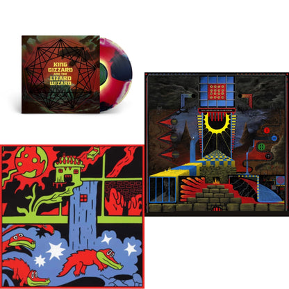 Live In Paris '19 (Fuzz Club Official Bootleg) & Polygondwanaland & Nonagon Infinity (Yellow/Red/Black LP Vinyl)