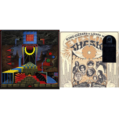 This is a 2 LP Vinyl SKU bundle.
1.This LP Vinyl is brand new.Format: LP VinylMusic Style: Psychedelic RockThis item's title is: PolygondwanalandArtist: King Gizzard & The Lizard WizardLabel: FlightlessBarcode: 880882321215Release Date: 3/16/2018
2.This LP Vinyl is brand new.