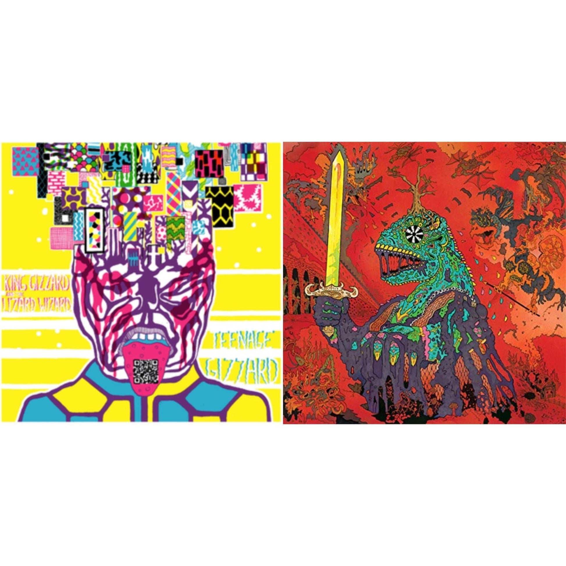 This is a 2 LP Vinyl SKU bundle.
1.This LP Vinyl is brand new.Format: LP VinylMusic Style: SurfThis item's title is: Teenage Gizzard (Fuzz Club Official Bootleg) (Deluxe Edition)Artist: King Gizzard & The Lizard WizardLabel: FUZZ CLUBBarcode: 5060467887199Release Date: 5/28/2021
2.