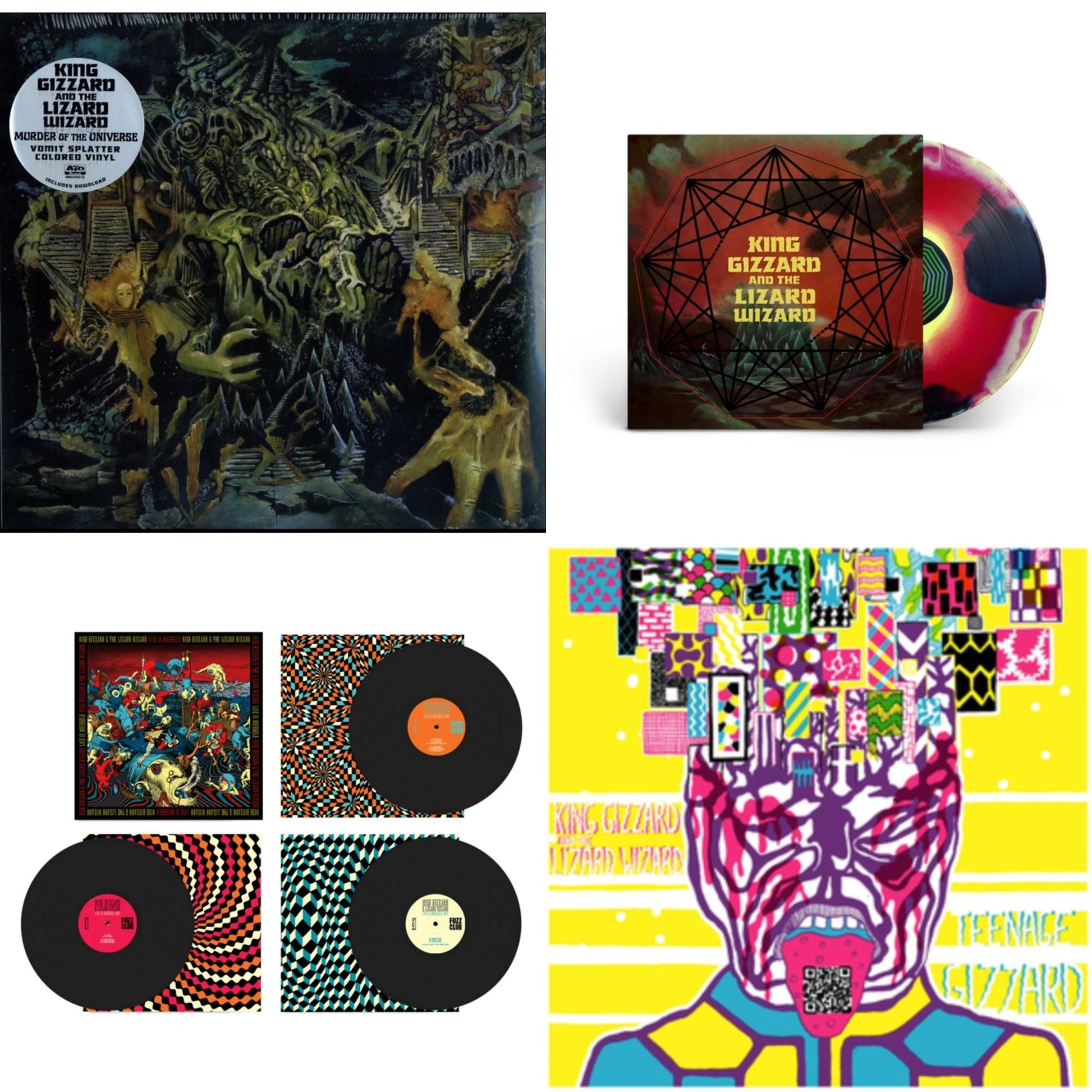 This is a 4 LP Vinyl SKU bundle.
1.This LP Vinyl is brand new.