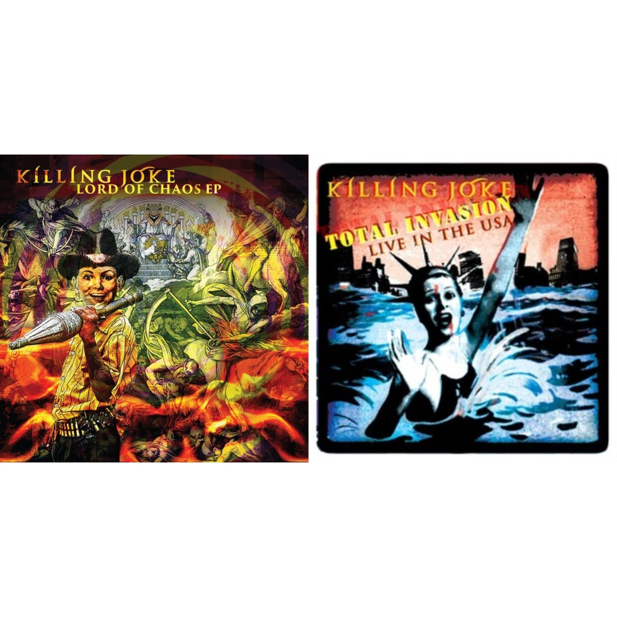 Lord Of Chaos (Clear LP Vinyl) & Total Invasion Live In The Usa
