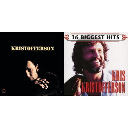 Kris Kristofferson - 16 Biggest Hits & Kristofferson - CD Bundle