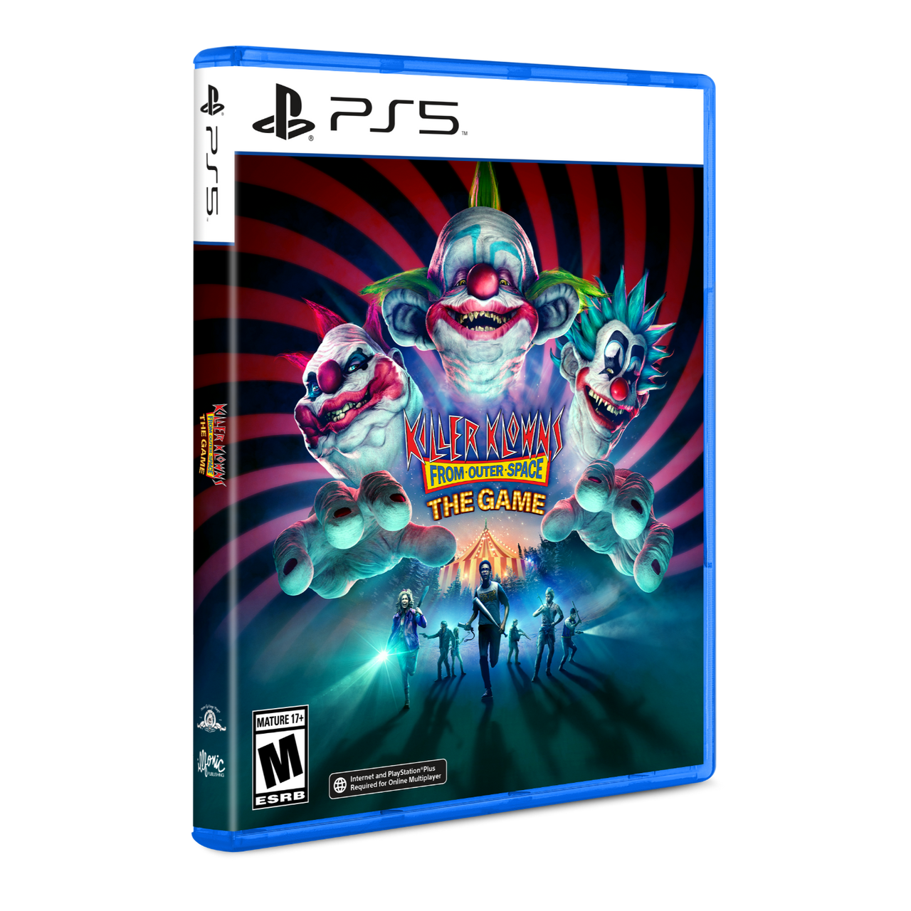 This is brand new.Killer Klowns from Outer Space: The Game is an asymmetrical multiplayer horror based on the iconic ‘80s film.