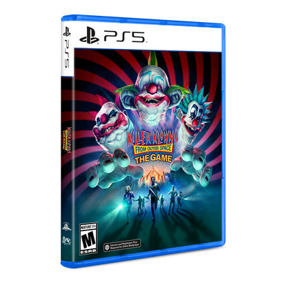 This is brand new.Killer Klowns from Outer Space: The Game is an asymmetrical multiplayer horror based on the iconic ‘80s film.