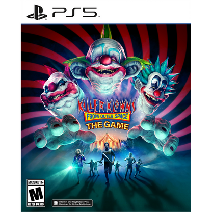 This is brand new.Killer Klowns from Outer Space: The Game is an asymmetrical multiplayer horror based on the iconic ‘80s film.