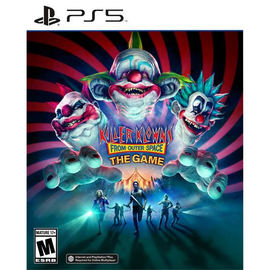 This is brand new.Killer Klowns from Outer Space: The Game is an asymmetrical multiplayer horror based on the iconic ‘80s film.