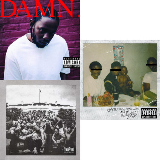 This is a 3 CD SKU bundle.
1.This CD is brand new.Format: CDMusic Style: ConsciousThis item's title is: Damn. (Collectors Edition)Artist: Kendrick LamarLabel: AFTERMATHBarcode: 602567140290Release Date: 12/8/2017
2.This CD is brand new.