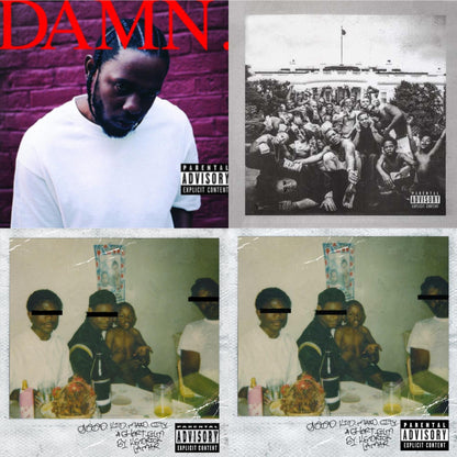 This is a 4 CD SKU bundle.
1.This CD is brand new.Format: CDMusic Style: ConsciousThis item's title is: Damn. (Collectors Edition)Artist: Kendrick LamarLabel: AFTERMATHBarcode: 602567140290Release Date: 12/8/2017
2.This CD is brand new.