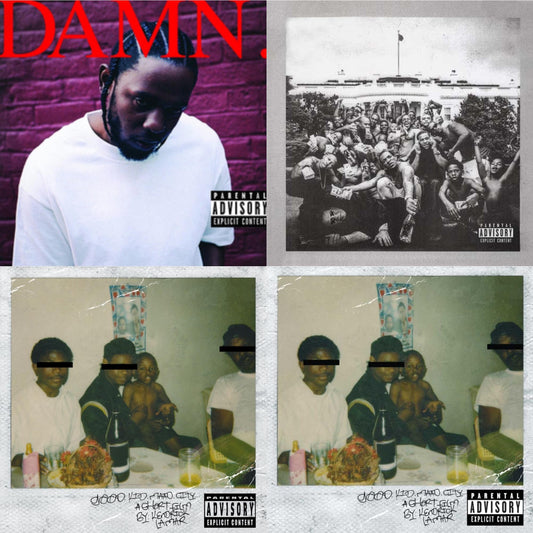 This is a 4 CD SKU bundle.
1.This CD is brand new.Format: CDMusic Style: ConsciousThis item's title is: Damn. (Collectors Edition)Artist: Kendrick LamarLabel: AFTERMATHBarcode: 602567140290Release Date: 12/8/2017
2.This CD is brand new.