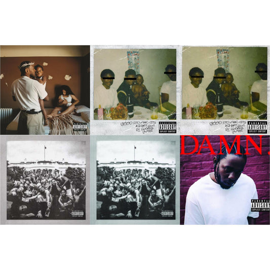 Mr. Morale & The Big Steppers (X) & Good Kid, M.A.A.D City & Good Kid, M.A.A.D City (Remixes) & To Pimp A Butterfly & To Pimp A Butterfly & Damn. (Collectors Edition)