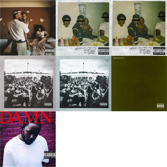 Mr. Morale & The Big Steppers (X) & Good Kid, M.A.A.D City & Good Kid, M.A.A.D City (Remixes) & To Pimp A Butterfly & To Pimp A Butterfly & Untitled Unmastered (X) & Damn. (Collectors Edition)