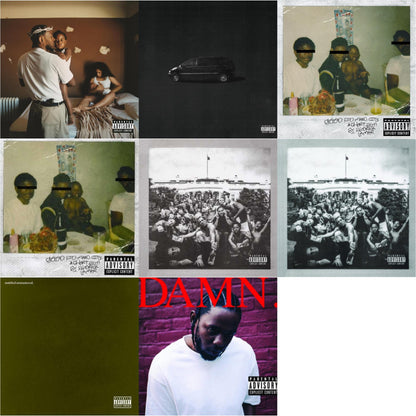 Mr. Morale & The Big Steppers (X) & Good Kid, M.A.A.D City (X) (10Th Anniversary Edition) & Good Kid, M.A.A.D City & Good Kid, M.A.A.D City (Remixes) & To Pimp A Butterfly & To Pimp A Butterfly & Untitled Unmastered (X) & Damn. (Collectors Edition)