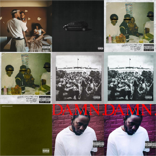 Kendrick Lamar - Mr. Morale & The Big Steppers (X) & Good Kid, M.A.A.D City (X) (10Th Anniversary Edition) & Good Kid, M.A.A.D City & Good Kid, M.A.A.D City (Remixes) & To Pimp A Butterfly & To Pimp A Butterfly & Untitled Unmastered (X) & Damn. &