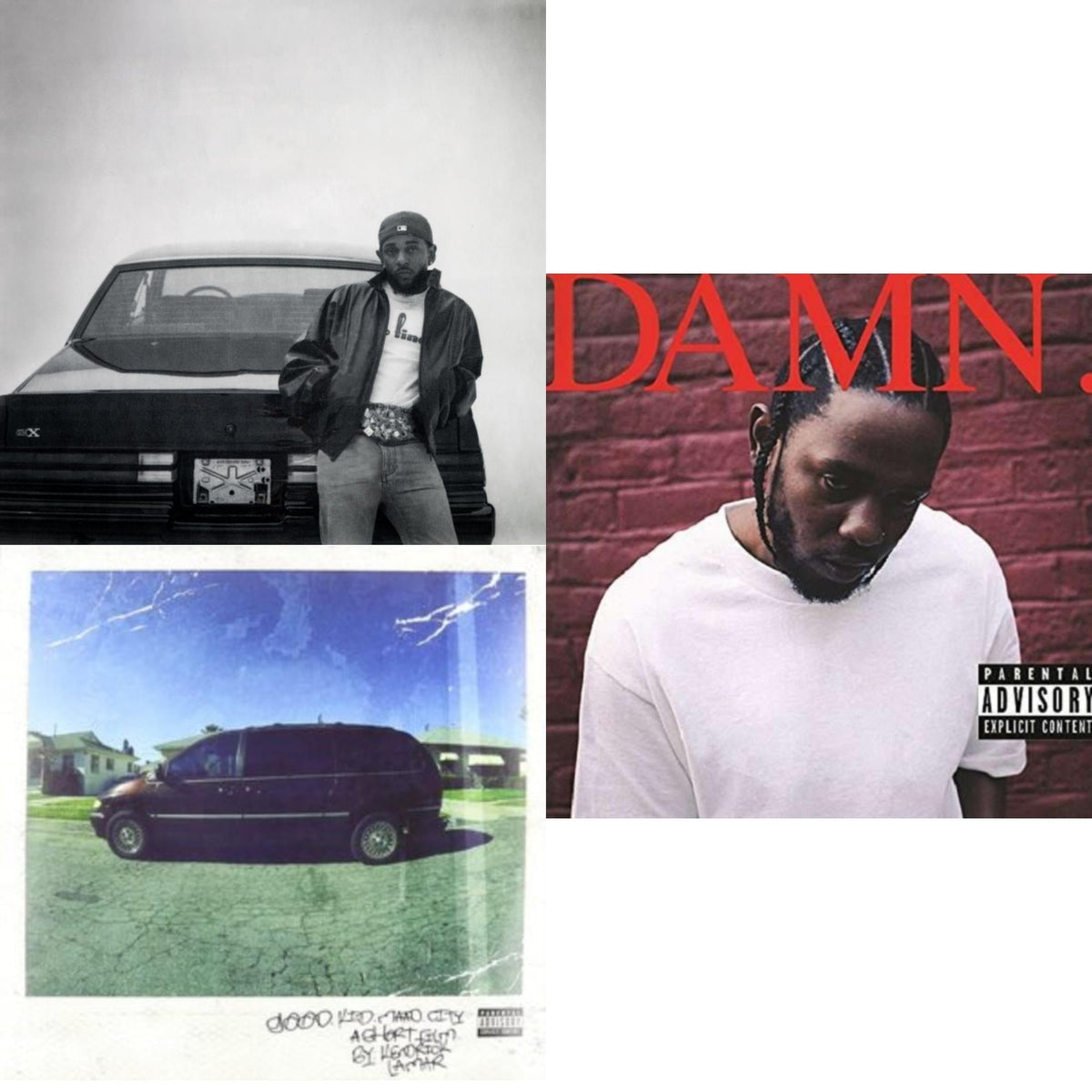 Gnx (X) & Good Kid, M.A.A.D City & Damn. (X) (2LP/180G)