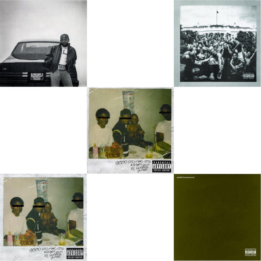 Gnx (X) & Good Kid, M.A.A.D City & Good Kid, M.A.A.D City (Remixes) & To Pimp A Butterfly & Untitled Unmastered (X)