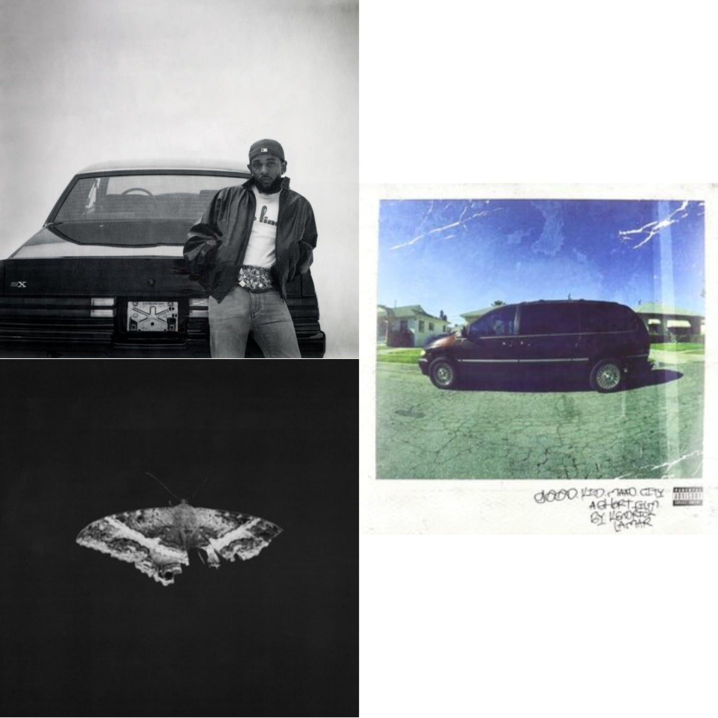 Gnx (X) & To Pimp A Butterfly (X) (10 Year Anniversary Edition/Alternate Artwork/180G/2LP) & Good Kid, M.A.A.D City