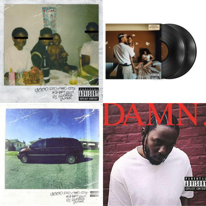This is a 4 LP Vinyl SKU bundle.
1.This LP Vinyl is brand new.Format: LP VinylMusic Style: ConsciousThis item's title is: Good Kid, M.A.A.